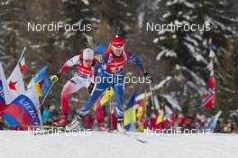 24.01.2016, Antholz, Italy (ITA): Eva Puskarcikova (CZE) -  IBU world cup biathlon, relay women, Antholz (ITA). www.nordicfocus.com. © Manzoni/NordicFocus. Every downloaded picture is fee-liable.