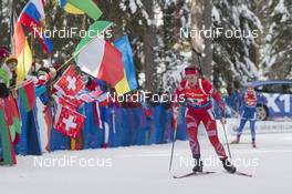 24.01.2016, Antholz, Italy (ITA): Fanny Horn Birkeland (NOR) -  IBU world cup biathlon, relay women, Antholz (ITA). www.nordicfocus.com. © Manzoni/NordicFocus. Every downloaded picture is fee-liable.