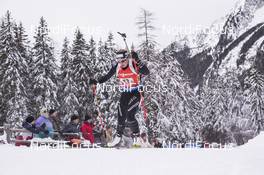 24.01.2016, Antholz, Italy (ITA): Irene Cadurisch (SUI) -  IBU world cup biathlon, relay women, Antholz (ITA). www.nordicfocus.com. © Manzoni/NordicFocus. Every downloaded picture is fee-liable.