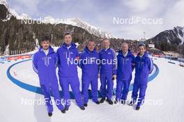 24.01.2016, Antholz, Italy (ITA): The IBU Officials during the World Cup of -  IBU world cup biathlon, relay women, Antholz (ITA). www.nordicfocus.com. © Manzoni/NordicFocus. Every downloaded picture is fee-liable.