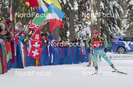 24.01.2016, Antholz, Italy (ITA): Valj Semerenko (UKR) -  IBU world cup biathlon, relay women, Antholz (ITA). www.nordicfocus.com. © Manzoni/NordicFocus. Every downloaded picture is fee-liable.