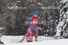 24.01.2016, Antholz, Italy (ITA): Anastasia Zagoruiko (RUS) -  IBU world cup biathlon, relay women, Antholz (ITA). www.nordicfocus.com. © Manzoni/NordicFocus. Every downloaded picture is fee-liable.