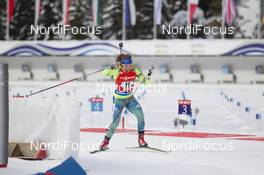 24.01.2016, Antholz, Italy (ITA): Linn Persson (SWE) -  IBU world cup biathlon, relay women, Antholz (ITA). www.nordicfocus.com. © Manzoni/NordicFocus. Every downloaded picture is fee-liable.