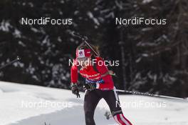 24.01.2016, Antholz, Italy (ITA): Julia Ransom (CAN) -  IBU world cup biathlon, relay women, Antholz (ITA). www.nordicfocus.com. © Manzoni/NordicFocus. Every downloaded picture is fee-liable.