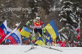 24.01.2016, Antholz, Italy (ITA): Nadezhda Skardino (BLR) -  IBU world cup biathlon, relay women, Antholz (ITA). www.nordicfocus.com. © Manzoni/NordicFocus. Every downloaded picture is fee-liable.