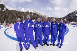 24.01.2016, Antholz, Italy (ITA): The IBU Officials during the World Cup of -  IBU world cup biathlon, relay women, Antholz (ITA). www.nordicfocus.com. © Manzoni/NordicFocus. Every downloaded picture is fee-liable.