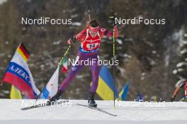 24.01.2016, Antholz, Italy (ITA): Clare Egan (USA) -  IBU world cup biathlon, relay women, Antholz (ITA). www.nordicfocus.com. © Manzoni/NordicFocus. Every downloaded picture is fee-liable.