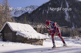 22.01.2016, Antholz, Italy (ITA): Ole Einar Bjoerndalen (NOR) -  IBU world cup biathlon, sprint men, Antholz (ITA). www.nordicfocus.com. © Manzoni/NordicFocus. Every downloaded picture is fee-liable.
