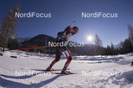 22.01.2016, Antholz, Italy (ITA): Dominik Landertinger (AUT) -  IBU world cup biathlon, sprint men, Antholz (ITA). www.nordicfocus.com. © Manzoni/NordicFocus. Every downloaded picture is fee-liable.