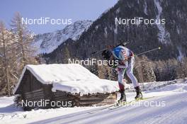 22.01.2016, Antholz, Italy (ITA): Krasimir Anev (BUL) -  IBU world cup biathlon, sprint men, Antholz (ITA). www.nordicfocus.com. © Manzoni/NordicFocus. Every downloaded picture is fee-liable.