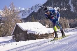 22.01.2016, Antholz, Italy (ITA): Quentin Fillon Maillet (FRA) -  IBU world cup biathlon, sprint men, Antholz (ITA). www.nordicfocus.com. © Manzoni/NordicFocus. Every downloaded picture is fee-liable.
