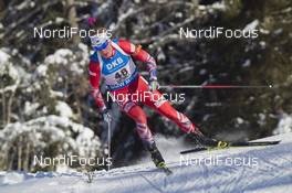 22.01.2016, Antholz, Italy (ITA): Johannes Thingnes Boe (NOR) -  IBU world cup biathlon, sprint men, Antholz (ITA). www.nordicfocus.com. © Manzoni/NordicFocus. Every downloaded picture is fee-liable.