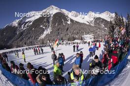 22.01.2016, Antholz, Italy (ITA): Event Feature: Overview over the Huber Alm -  IBU world cup biathlon, sprint men, Antholz (ITA). www.nordicfocus.com. © Manzoni/NordicFocus. Every downloaded picture is fee-liable.