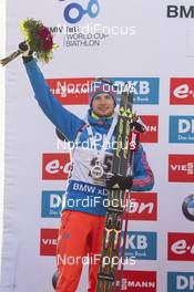 22.01.2016, Antholz, Italy (ITA): Maxim Tsvetkov (RUS) -  IBU world cup biathlon, sprint men, Antholz (ITA). www.nordicfocus.com. © Manzoni/NordicFocus. Every downloaded picture is fee-liable.