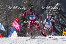 21.01.2016, Antholz, Italy (ITA): Fanny Horn Birkeland (NOR) -  IBU world cup biathlon, sprint women, Antholz (ITA). www.nordicfocus.com. © Manzoni/NordicFocus. Every downloaded picture is fee-liable.