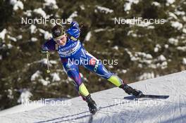 21.01.2016, Antholz, Italy (ITA): Justine Braisaz (FRA) -  IBU world cup biathlon, sprint women, Antholz (ITA). www.nordicfocus.com. © Manzoni/NordicFocus. Every downloaded picture is fee-liable.