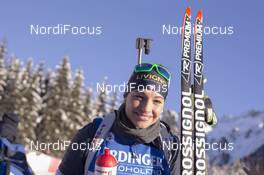 21.01.2016, Antholz, Italy (ITA): Dorothea Wierer (ITA) -  IBU world cup biathlon, sprint women, Antholz (ITA). www.nordicfocus.com. © Manzoni/NordicFocus. Every downloaded picture is fee-liable.
