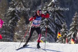 21.01.2016, Antholz, Italy (ITA): Rosanna Crawford (CAN) -  IBU world cup biathlon, sprint women, Antholz (ITA). www.nordicfocus.com. © Manzoni/NordicFocus. Every downloaded picture is fee-liable.