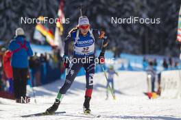 21.01.2016, Antholz, Italy (ITA): Lisa Vittozzi (ITA) -  IBU world cup biathlon, sprint women, Antholz (ITA). www.nordicfocus.com. © Manzoni/NordicFocus. Every downloaded picture is fee-liable.
