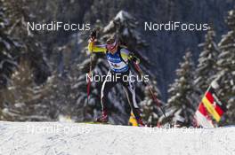 21.01.2016, Antholz, Italy (ITA): Eva Tofalvi (ROU) -  IBU world cup biathlon, sprint women, Antholz (ITA). www.nordicfocus.com. © Manzoni/NordicFocus. Every downloaded picture is fee-liable.