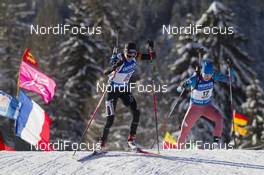 21.01.2016, Antholz, Italy (ITA): Aita Gasparin (SUI) -  IBU world cup biathlon, sprint women, Antholz (ITA). www.nordicfocus.com. © Manzoni/NordicFocus. Every downloaded picture is fee-liable.