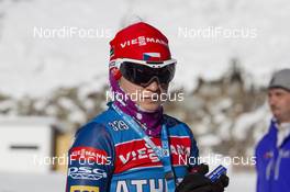 19.01.2016, Antholz, Italy (ITA): Veronika Vitkova (CZE) -  IBU world cup biathlon, training, Antholz (ITA). www.nordicfocus.com. © Manzoni/NordicFocus. Every downloaded picture is fee-liable.