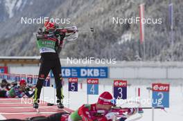 20.01.2016, Antholz, Italy (ITA): Benedikt Doll (GER) -  IBU world cup biathlon, training, Antholz (ITA). www.nordicfocus.com. © Manzoni/NordicFocus. Every downloaded picture is fee-liable.
