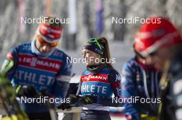 19.01.2016, Antholz, Italy (ITA): Dorothea Wierer (ITA) -  IBU world cup biathlon, training, Antholz (ITA). www.nordicfocus.com. © Manzoni/NordicFocus. Every downloaded picture is fee-liable.