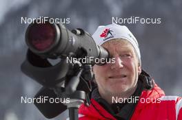 20.01.2016, Antholz, Italy (ITA): Matthias Ahrens (GER) coach team Canada -  IBU world cup biathlon, training, Antholz (ITA). www.nordicfocus.com. © Manzoni/NordicFocus. Every downloaded picture is fee-liable.