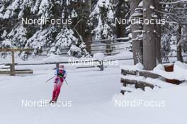 19.01.2016, Antholz, Italy (ITA): Weronika Novakowska (POL) -  IBU world cup biathlon, training, Antholz (ITA). www.nordicfocus.com. © Manzoni/NordicFocus. Every downloaded picture is fee-liable.