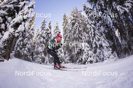 20.01.2016, Antholz, Italy (ITA): Jeremy Finello (SUI) -  IBU world cup biathlon, training, Antholz (ITA). www.nordicfocus.com. © Manzoni/NordicFocus. Every downloaded picture is fee-liable.
