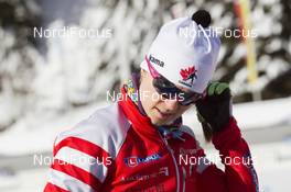 19.01.2016, Antholz, Italy (ITA): Julia Ransom (CAN) -  IBU world cup biathlon, training, Antholz (ITA). www.nordicfocus.com. © Manzoni/NordicFocus. Every downloaded picture is fee-liable.
