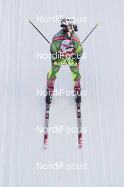 20.01.2016, Antholz, Italy (ITA): Event Feature: Undefined athlete competes on the downhill track -  IBU world cup biathlon, training, Antholz (ITA). www.nordicfocus.com. © Manzoni/NordicFocus. Every downloaded picture is fee-liable.