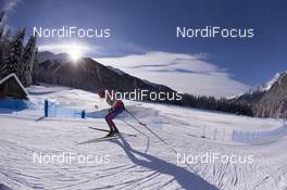 19.01.2016, Antholz, Italy (ITA): Leif Nordgren (USA) -  IBU world cup biathlon, training, Antholz (ITA). www.nordicfocus.com. © Manzoni/NordicFocus. Every downloaded picture is fee-liable.