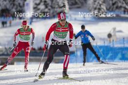 20.01.2016, Antholz, Italy (ITA): Macx Davies (CAN) -  IBU world cup biathlon, training, Antholz (ITA). www.nordicfocus.com. © Manzoni/NordicFocus. Every downloaded picture is fee-liable.