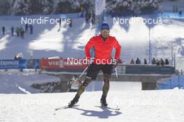 21.01.2016, Antholz, Italy (ITA): Eric Lesser (GER) -  IBU world cup biathlon, training, Antholz (ITA). www.nordicfocus.com. © Manzoni/NordicFocus. Every downloaded picture is fee-liable.