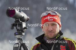 20.01.2016, Antholz, Italy (ITA): Andi Stitzl (GER) coach Team Germany -  IBU world cup biathlon, training, Antholz (ITA). www.nordicfocus.com. © Manzoni/NordicFocus. Every downloaded picture is fee-liable.