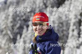 19.01.2016, Antholz, Italy (ITA): Juliya Dzhyma (UKR) -  IBU world cup biathlon, training, Antholz (ITA). www.nordicfocus.com. © Manzoni/NordicFocus. Every downloaded picture is fee-liable.