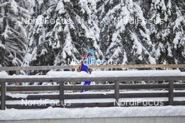 19.01.2016, Antholz, Italy (ITA): Darya Ussanova (KAZ), Event Feature: -  IBU world cup biathlon, training, Antholz (ITA). www.nordicfocus.com. © Manzoni/NordicFocus. Every downloaded picture is fee-liable.