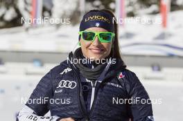 19.01.2016, Antholz, Italy (ITA): Dorothea Wierer (ITA) -  IBU world cup biathlon, training, Antholz (ITA). www.nordicfocus.com. © Manzoni/NordicFocus. Every downloaded picture is fee-liable.