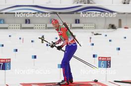 20.01.2016, Antholz, Italy (ITA): Lowell Bailey (USA) -  IBU world cup biathlon, training, Antholz (ITA). www.nordicfocus.com. © Manzoni/NordicFocus. Every downloaded picture is fee-liable.