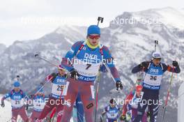 06.02.2016, Canmore, Canada (CAN): Maxim Tsvetkov (RUS) -  IBU world cup biathlon, mass men, Canmore (CAN). www.nordicfocus.com. © Manzoni/NordicFocus. Every downloaded picture is fee-liable.