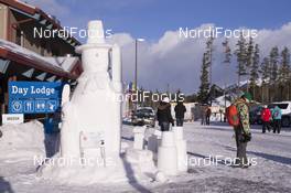 06.02.2016, Canmore, Canada (CAN): Event Feature: Stadium atmosphere -  IBU world cup biathlon, mass men, Canmore (CAN). www.nordicfocus.com. © Manzoni/NordicFocus. Every downloaded picture is fee-liable.