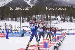 06.02.2016, Canmore, Canada (CAN): Marie Dorin (FRA) -  IBU world cup biathlon, mass women, Canmore (CAN). www.nordicfocus.com. © Manzoni/NordicFocus. Every downloaded picture is fee-liable.