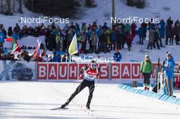 07.02.2016, Canmore, Canada (CAN): Serafin Wiestner (SUI) -  IBU world cup biathlon, relay mixed, Canmore (CAN). www.nordicfocus.com. © Manzoni/NordicFocus. Every downloaded picture is fee-liable.