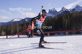 07.02.2016, Canmore, Canada (CAN): Serafin Wiestner (SUI) -  IBU world cup biathlon, relay mixed, Canmore (CAN). www.nordicfocus.com. © Manzoni/NordicFocus. Every downloaded picture is fee-liable.