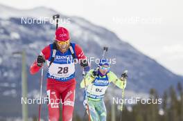 04.02.2016, Canmore, Canada (CAN): Alexander Os (NOR) -  IBU world cup biathlon, sprint men, Canmore (CAN). www.nordicfocus.com. © Manzoni/NordicFocus. Every downloaded picture is fee-liable.