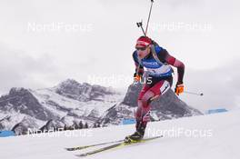 04.02.2016, Canmore, Canada (CAN): Simon Eder (AUT) -  IBU world cup biathlon, sprint men, Canmore (CAN). www.nordicfocus.com. © Manzoni/NordicFocus. Every downloaded picture is fee-liable.