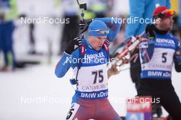 04.02.2016, Canmore, Canada (CAN): Alexey Slepov (RUS) -  IBU world cup biathlon, sprint men, Canmore (CAN). www.nordicfocus.com. © Manzoni/NordicFocus. Every downloaded picture is fee-liable.