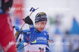 04.02.2016, Canmore, Canada (CAN): Quentin Fillon Maillet (FRA) -  IBU world cup biathlon, sprint men, Canmore (CAN). www.nordicfocus.com. © Manzoni/NordicFocus. Every downloaded picture is fee-liable.